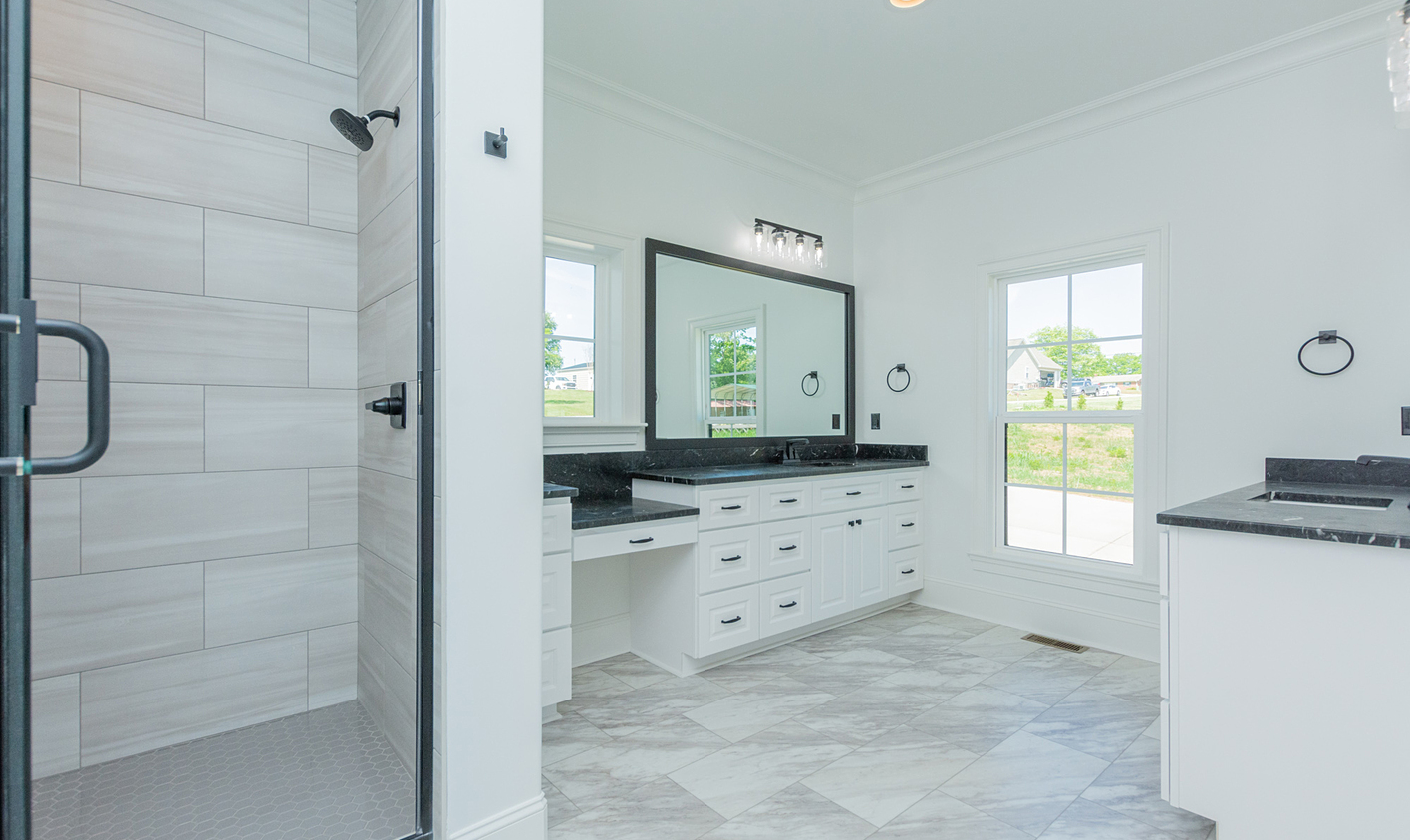 The Clover II Master Bath