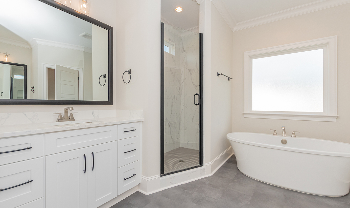 The Doe III Master Bathroom